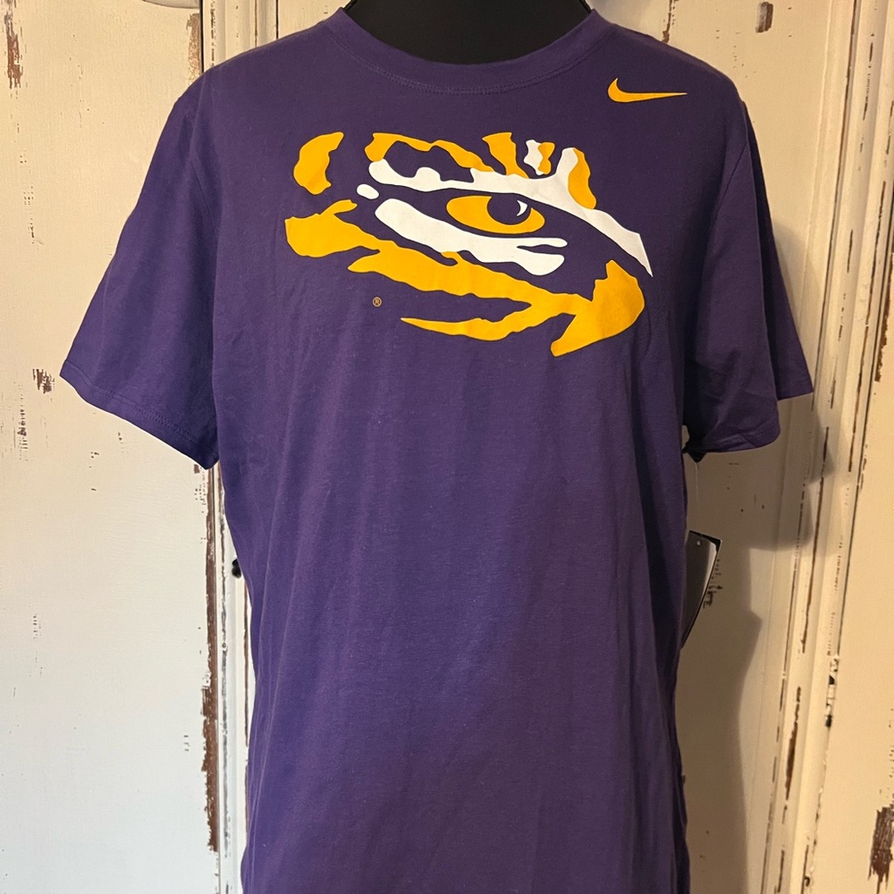 3/$12 Women's LSU the nike tee extra large purple